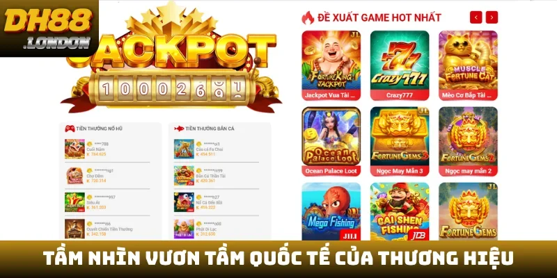 Tầm nhìn vươn tầm quốc tế của thương hiệu